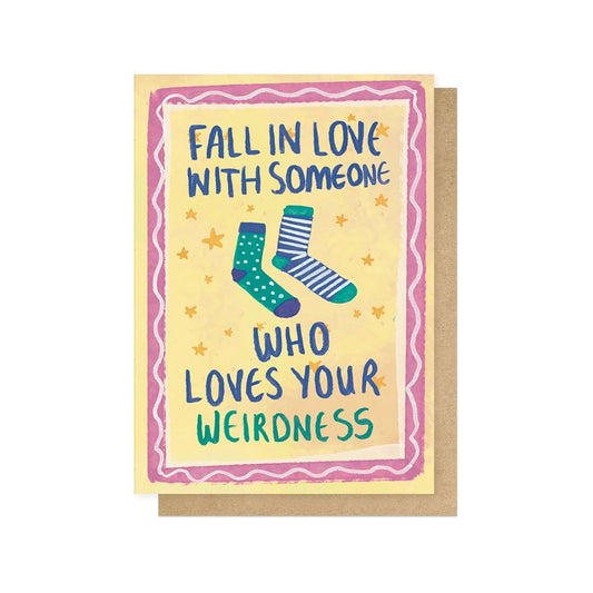 ILLWEE002C-East End Prints-Weirdness-Card-Illustrated By Weezy