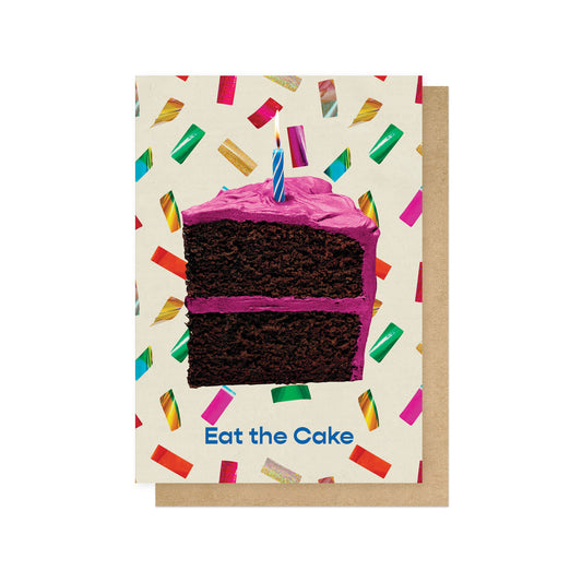 JULWAL037C-East End Prints-Eat The Cake-Card-Julia Walck