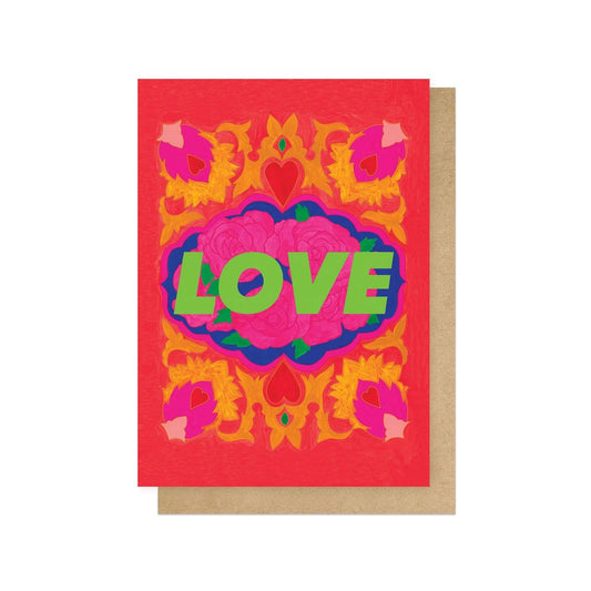 MAHHUS006C-East End Prints-My Love-Card-Mahin Hussain