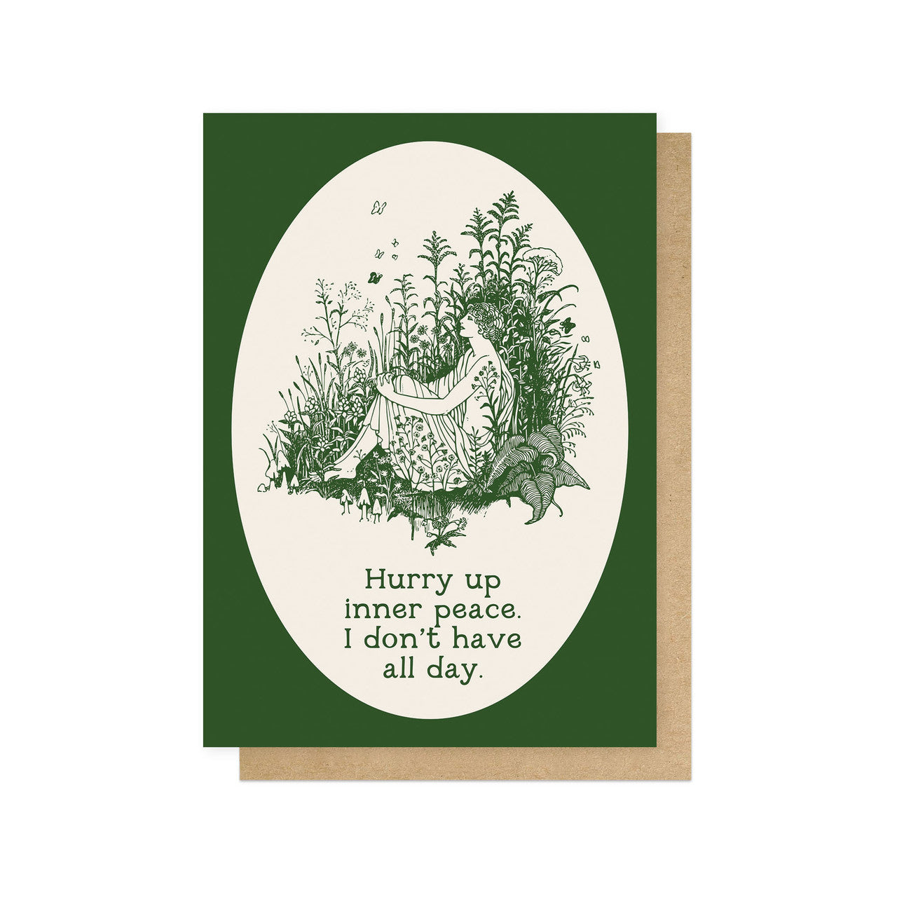 OHFINE123C-East End Prints-Inner Peace-Card-Oh Fine