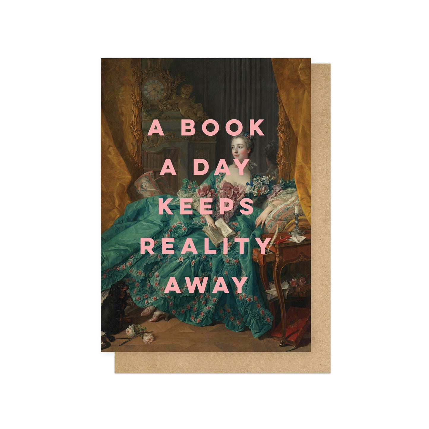 OHFINE193C-East End Prints-A Book A Day-Card-Oh Fine
