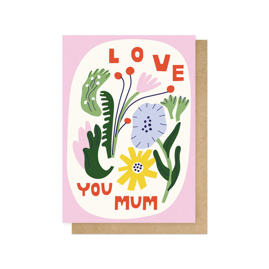 SEEPRI021C-East End Prints-Love You Mum-Card-