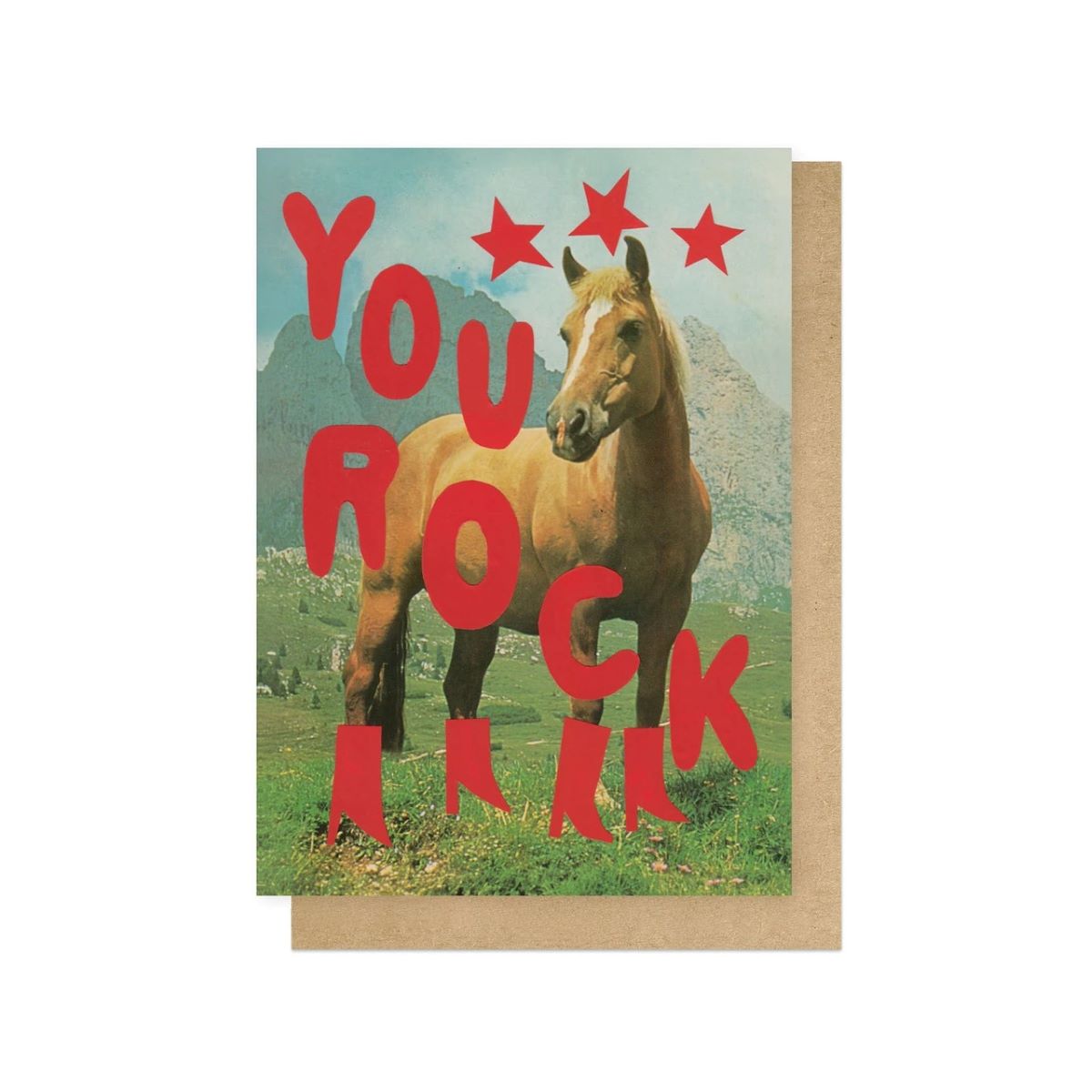 STEMOS008C-East End Prints-You Rock-Card-Stef Mosebach