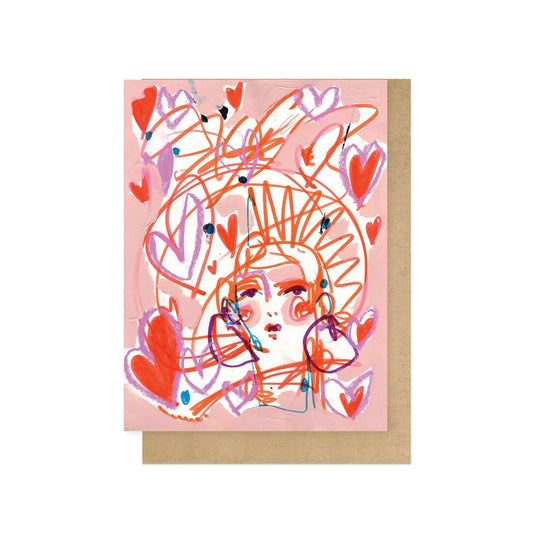 TONGRE012C-East End Prints-Valentine-Card-Tony Green