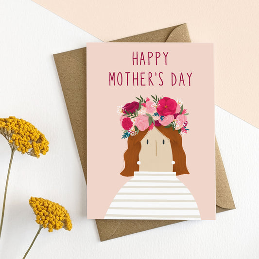 CCP001-Elsa Rose Frere-Mothers Day Stripes-Card-