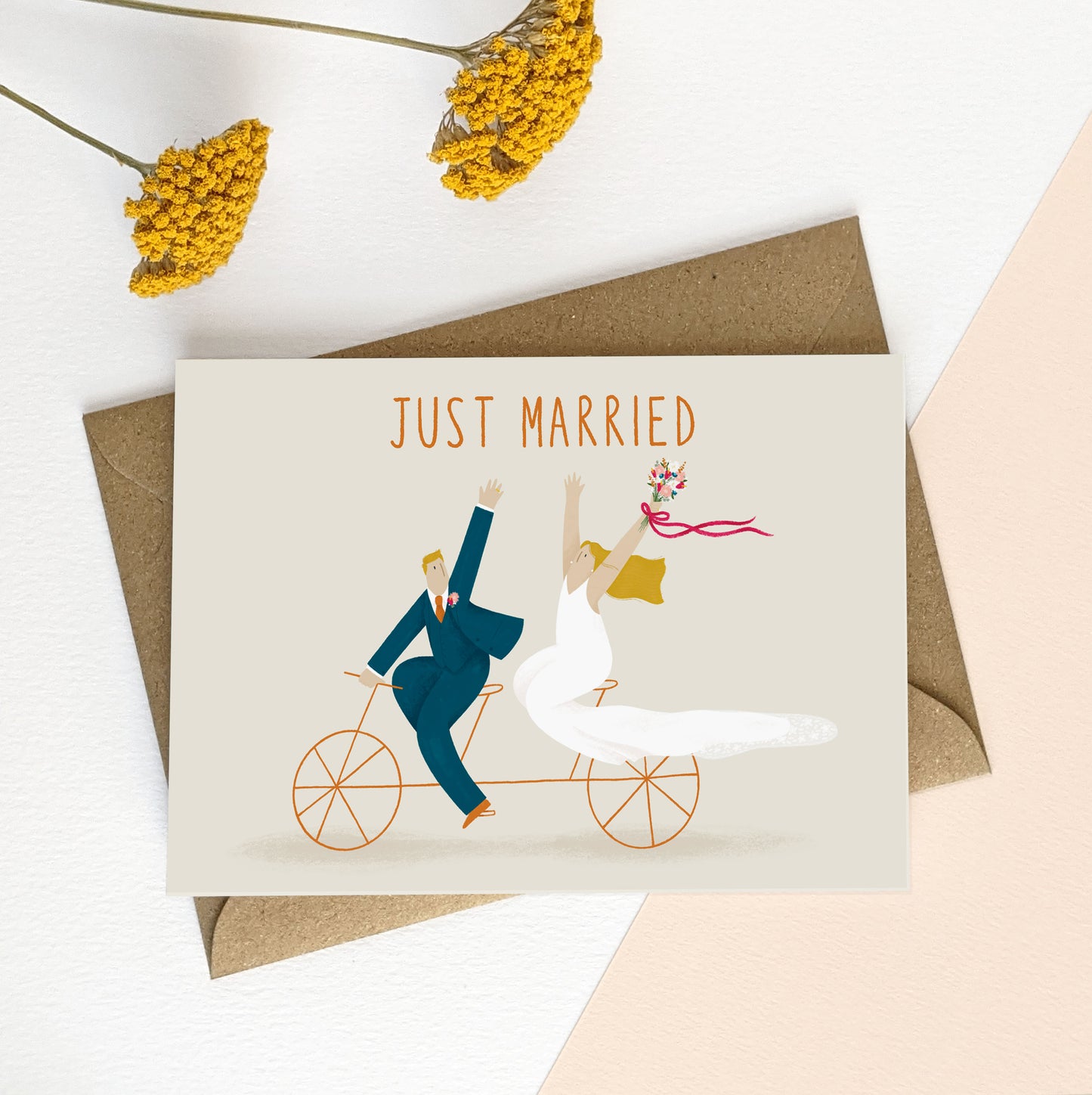 CDT001-Elsa Rose Frere-Wedding Bike-Card-