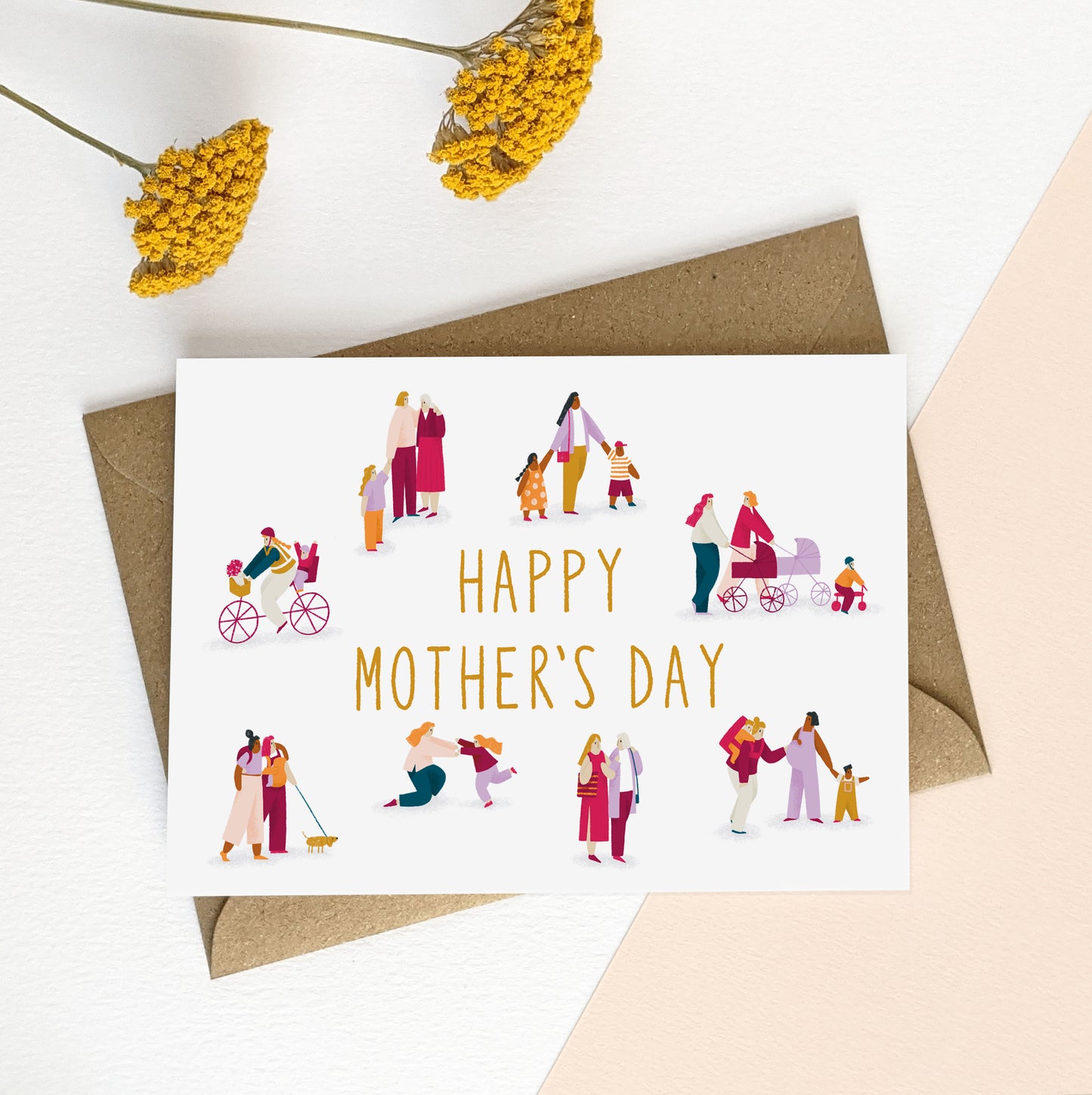 CPR003-Elsa Rose Frere-Mothers Day Crowd-Card-