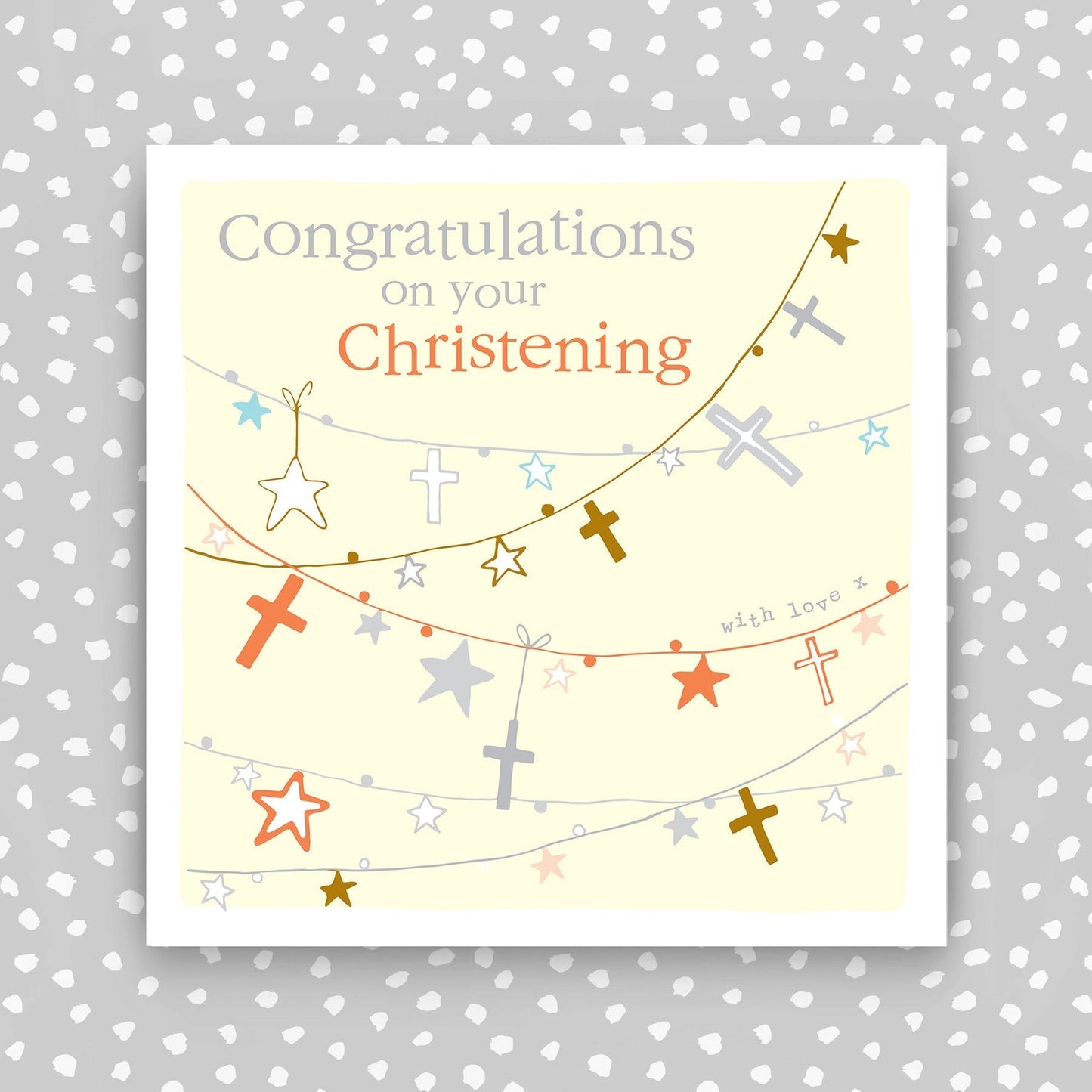 FB120-Molly Mae-Congratulations On Your Christeni-Card-Flutter On The Breeze