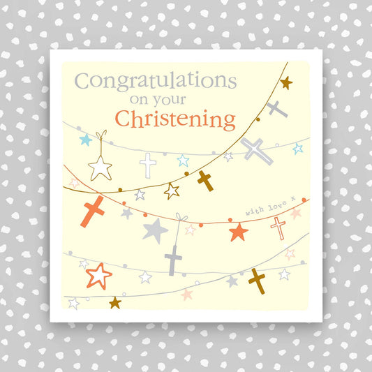 FB120-Molly Mae-Congratulations On Your Christeni-Card-Flutter On The Breeze