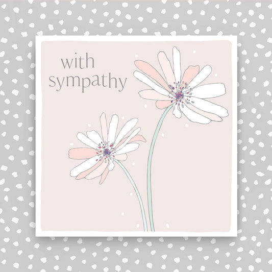 FB184-Molly Mae-With Sympathy-Card-Flutter On The Breeze