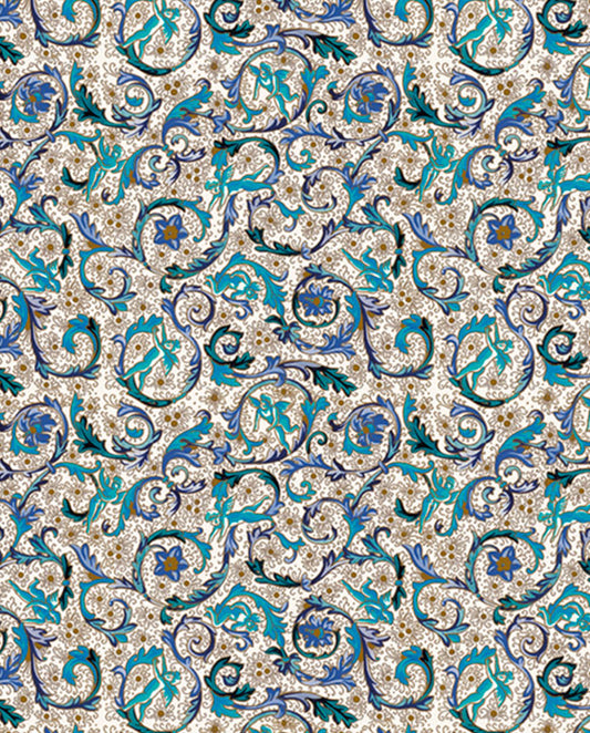 1518-Grafiche Tassotti-Fiorentina Azzurra-Wrap-Carte Decorative