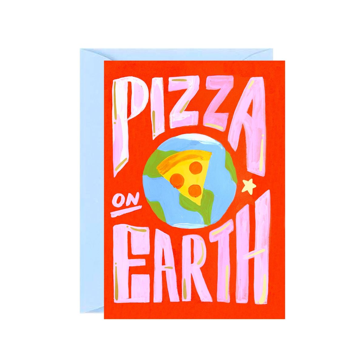 C-C0017-Ickaprint-Christmas Pizza-Xmas Card-