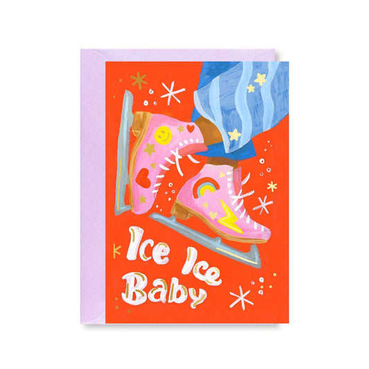 C-C0022-Ickaprint-Ice Ice Baby-Xmas Card-