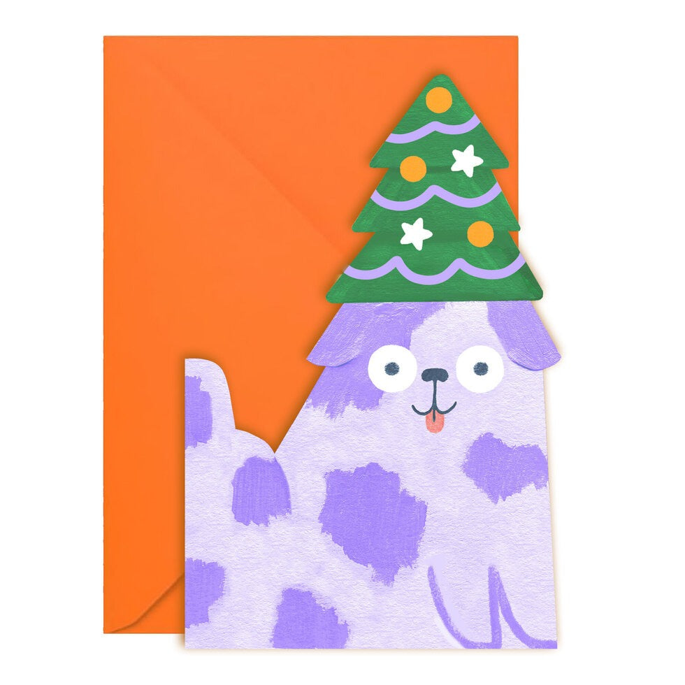 C-C0025-Ickaprint-Christmas Dog-Xmas Card-