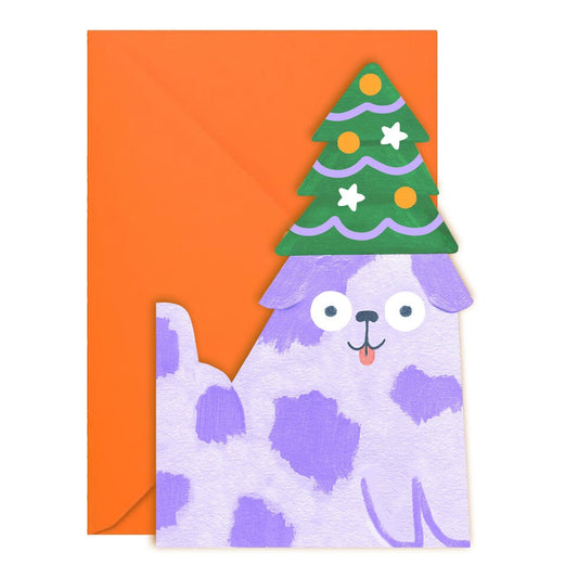 C-C0025-Ickaprint-Christmas Dog-Xmas Card-