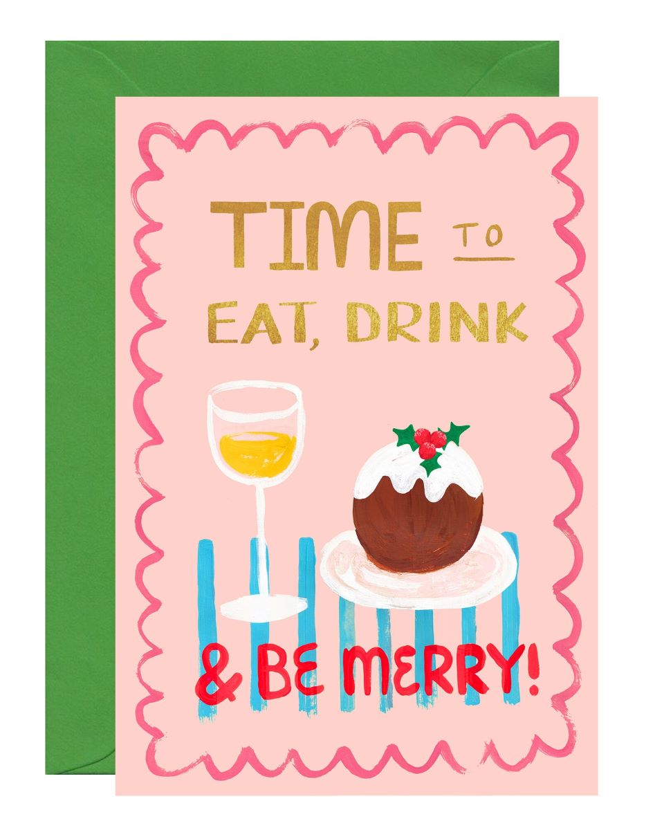 C-C0038-Ickaprint-Time To Eat-Xmas Card-