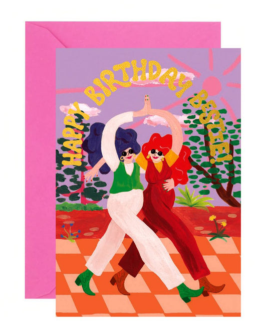 CB115-Ickaprint-Birthday Bestie-Card-Foil