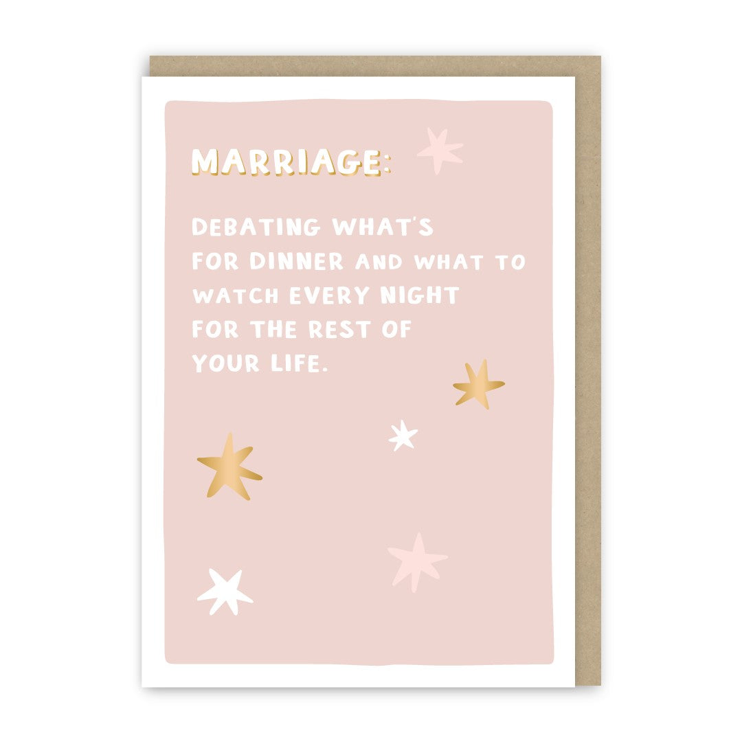 GC011-In Real Life-Marriage Definition-Card-