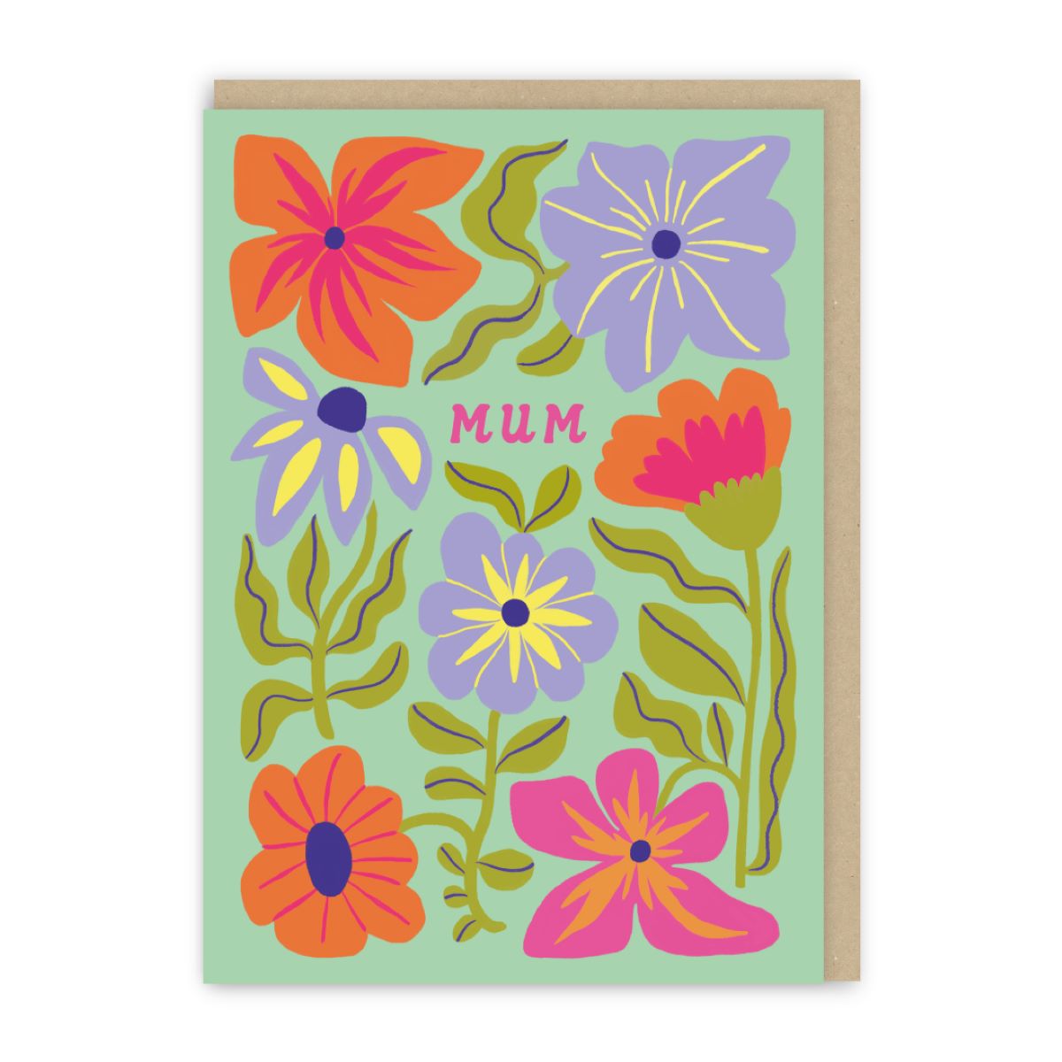 GC121-In Real Life-Mum Petalscape-Card-