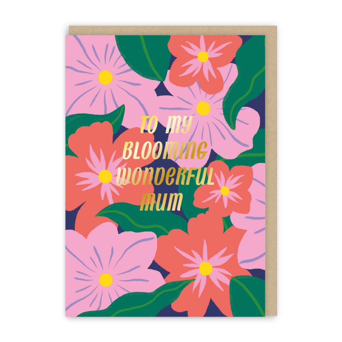 GC122-In Real Life-Blooming Wonderful Mum-Card-