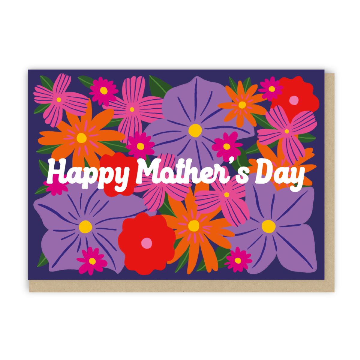GC126-In Real Life-Happy Mother'S Day Flower Bed-Card-
