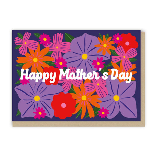 GC126-In Real Life-Happy Mother'S Day Flower Bed-Card-