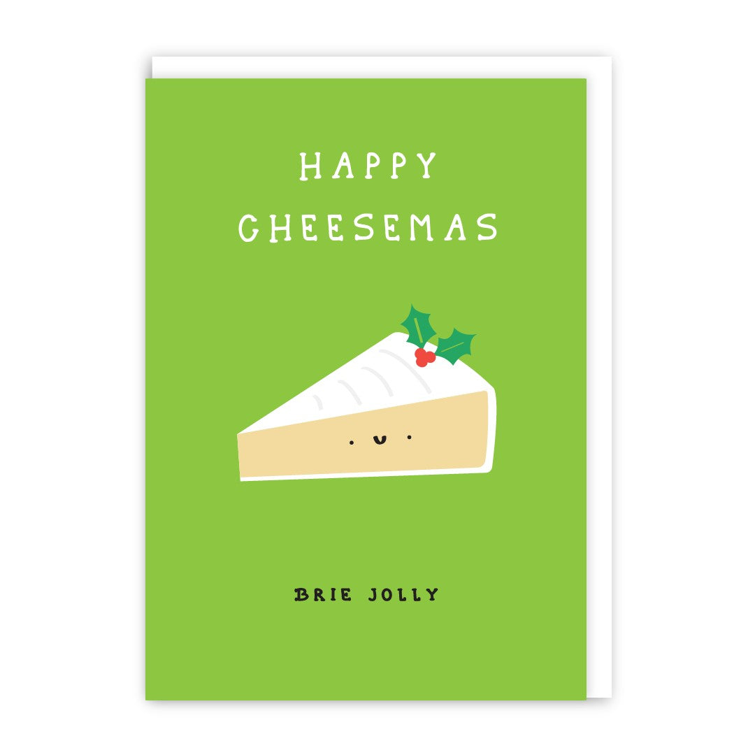 GC177-In Real Life-Brie Jolly-Xmas Card-Laughs And Giggles