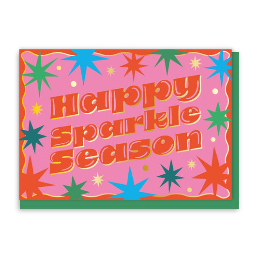 GC224-In Real Life-Sparkle Season-Xmas Card-To The Disco!