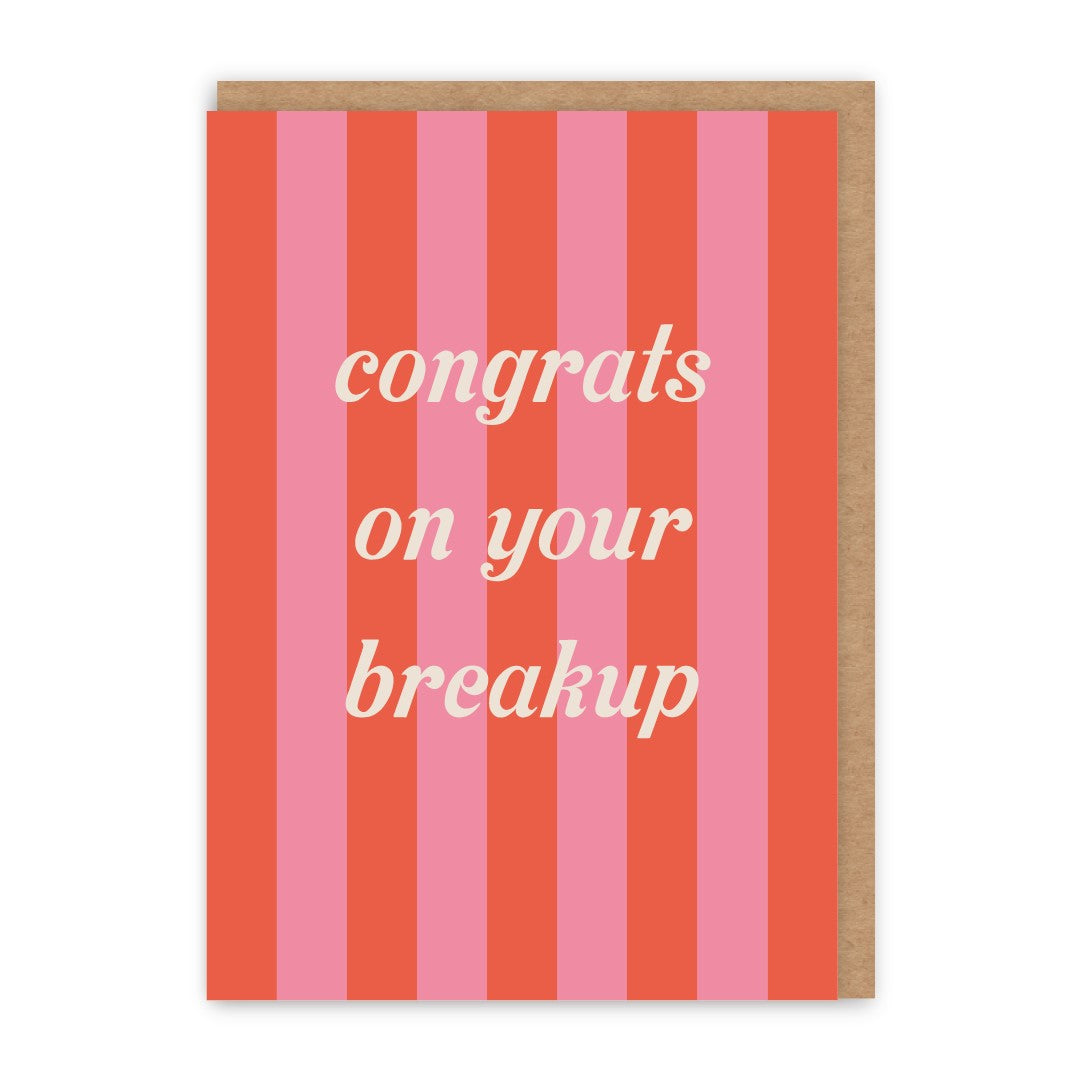 GC269-In Real Life-Congrats On Your Breakup-Card-