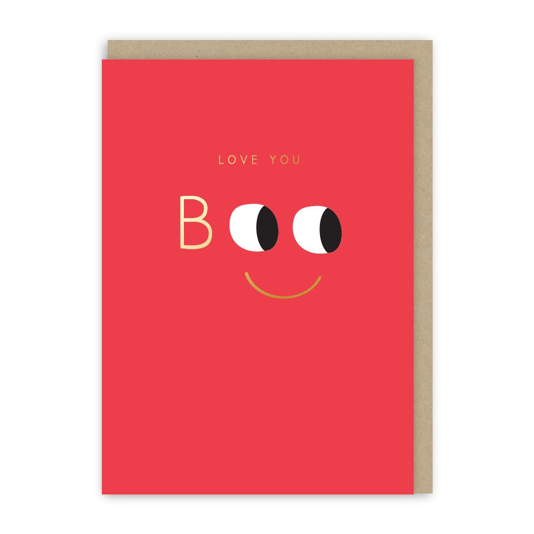 GC313-In Real Life-Love You Boo-Card-Smiley Pop
