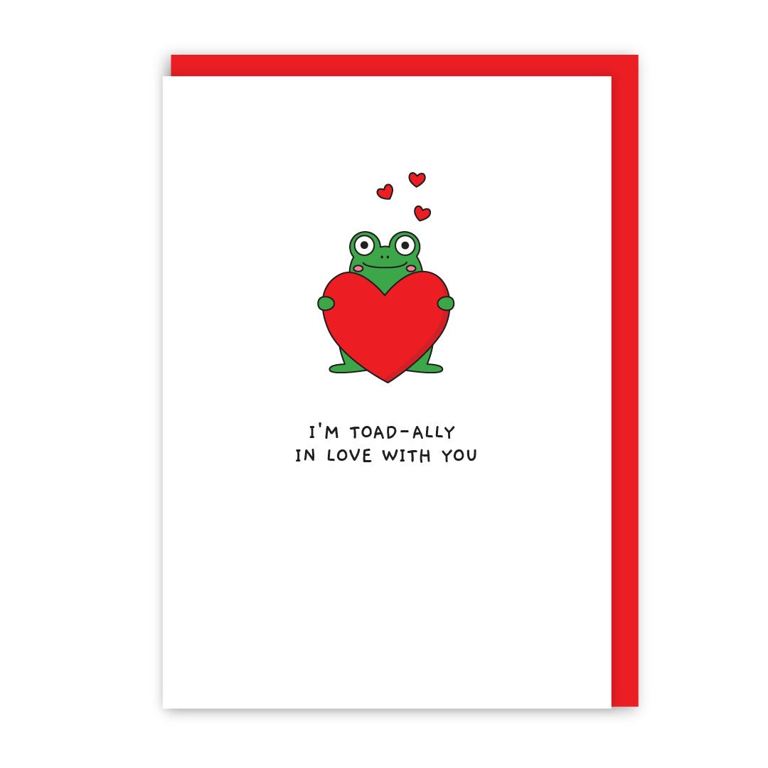 GC325-In Real Life-Toadally In Love-Card-