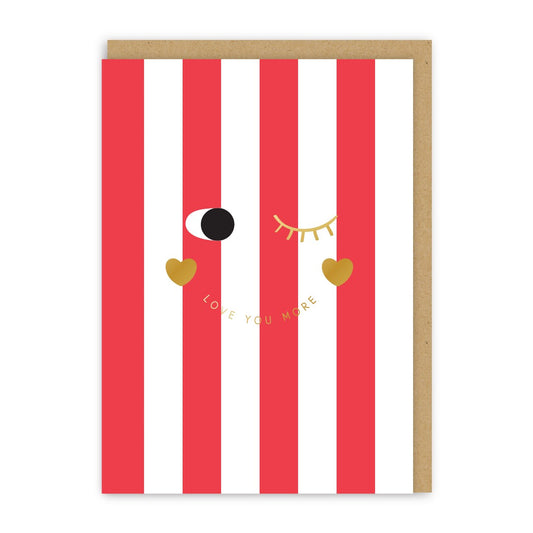 GC374-In Real Life-Love You More-Card-Smiley Pop