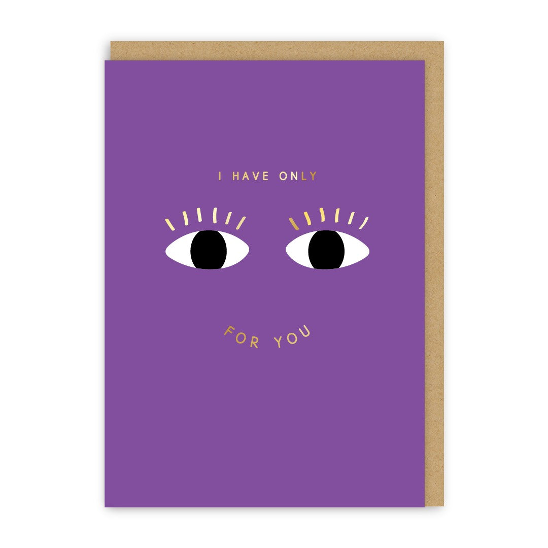 GC375-In Real Life-Only Eyes For You-Card-Smiley Pop