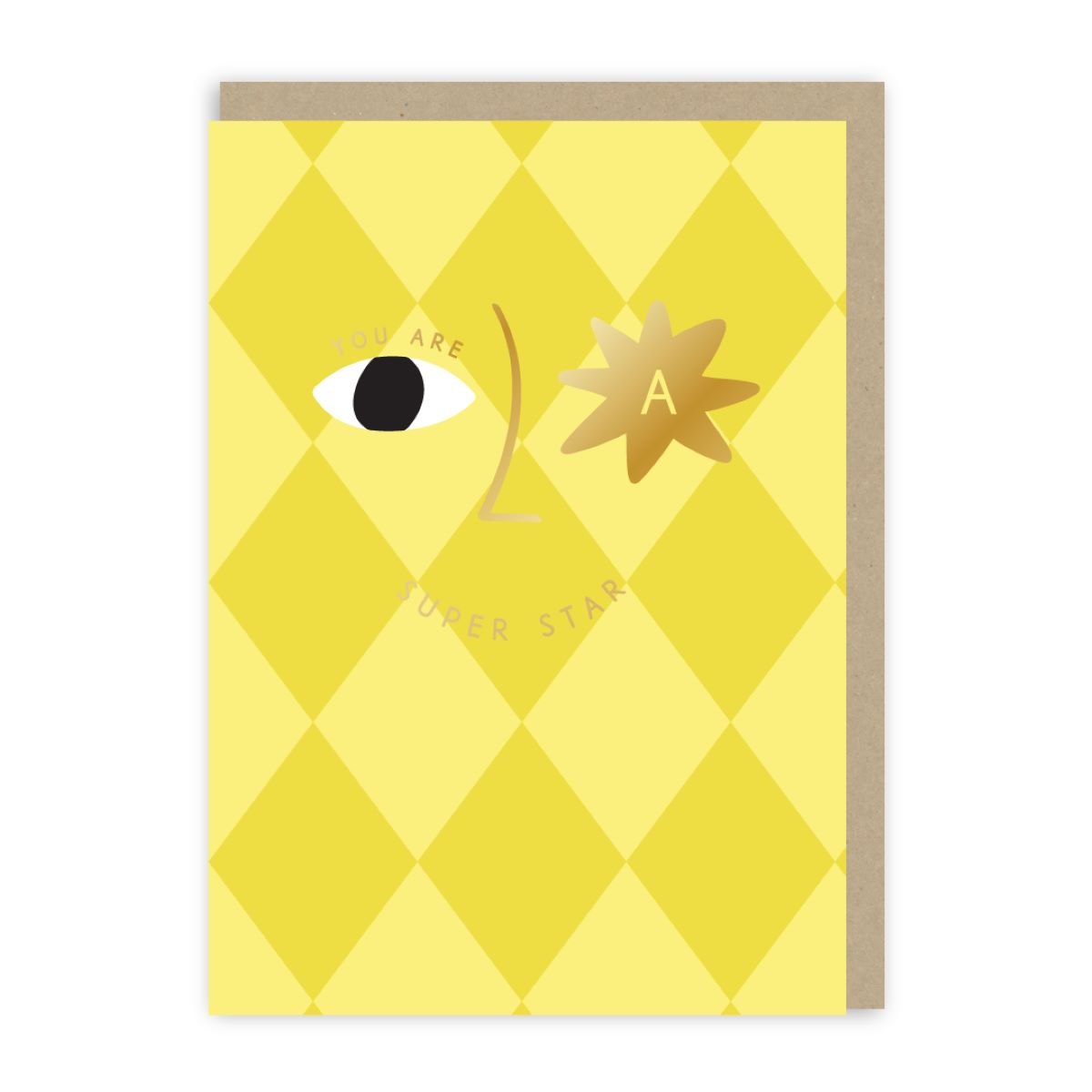 GC391-In Real Life-Super Star-Card-Smiley Pop