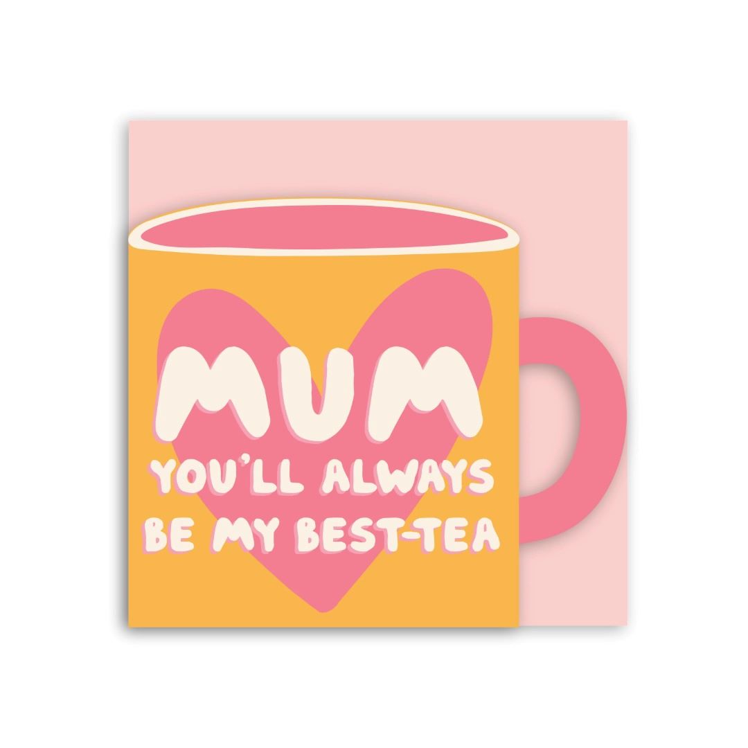 GC409-In Real Life-Always Be My Besttea-Card-Cup Of Joy