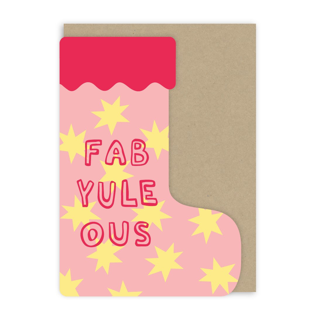 GC430-In Real Life-Fabyuleous-Xmas Card-Merry Little Stockings