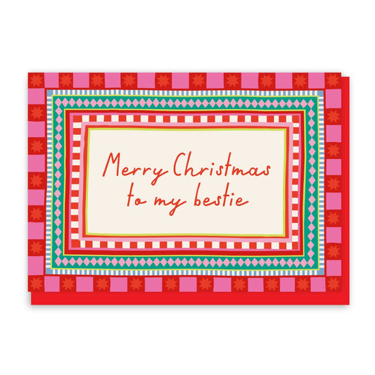 GC455-In Real Life-Christmas Bestie-Xmas Card-Cosy Christmas