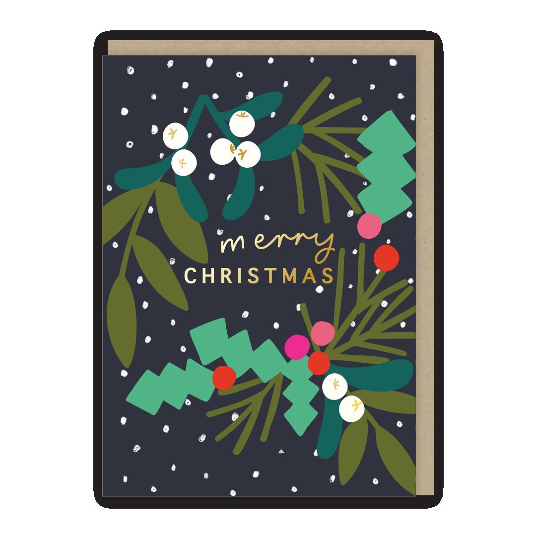 GC468-In Real Life-Christmas Joy 8Pk-Xmas Card Pack-8 Px 2 Designs