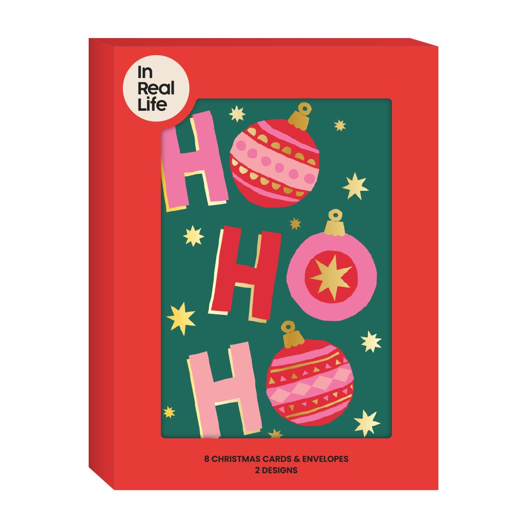 GC469-In Real Life-Papercuts 8Pk-Xmas Card Pack-8 Px 2 Designs