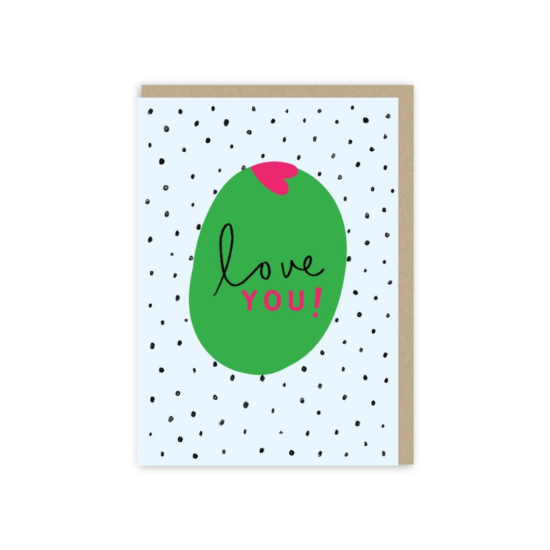 GC481-In Real Life-Love You Olive-Card-