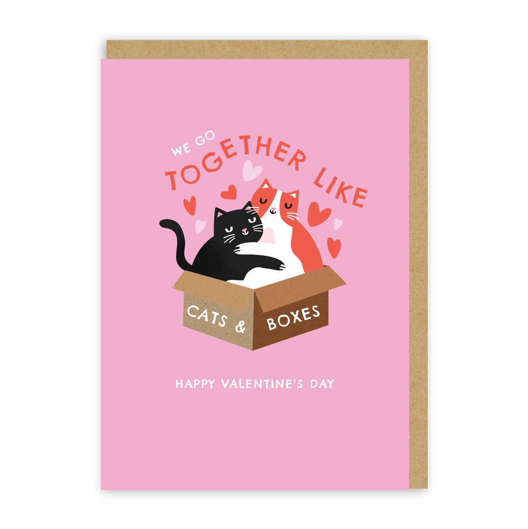 GC568-In Real Life-Cats And Boxes-Card-Love & Inside Jokes
