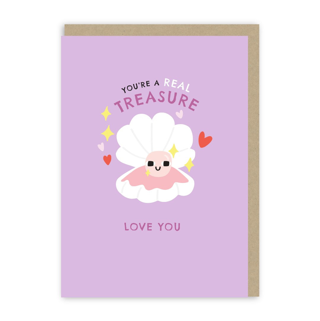 GC569-In Real Life-A Real Treasure-Card-Love & Inside Jokes