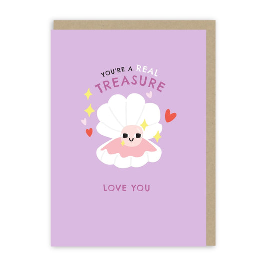 GC569-In Real Life-A Real Treasure-Card-Love & Inside Jokes