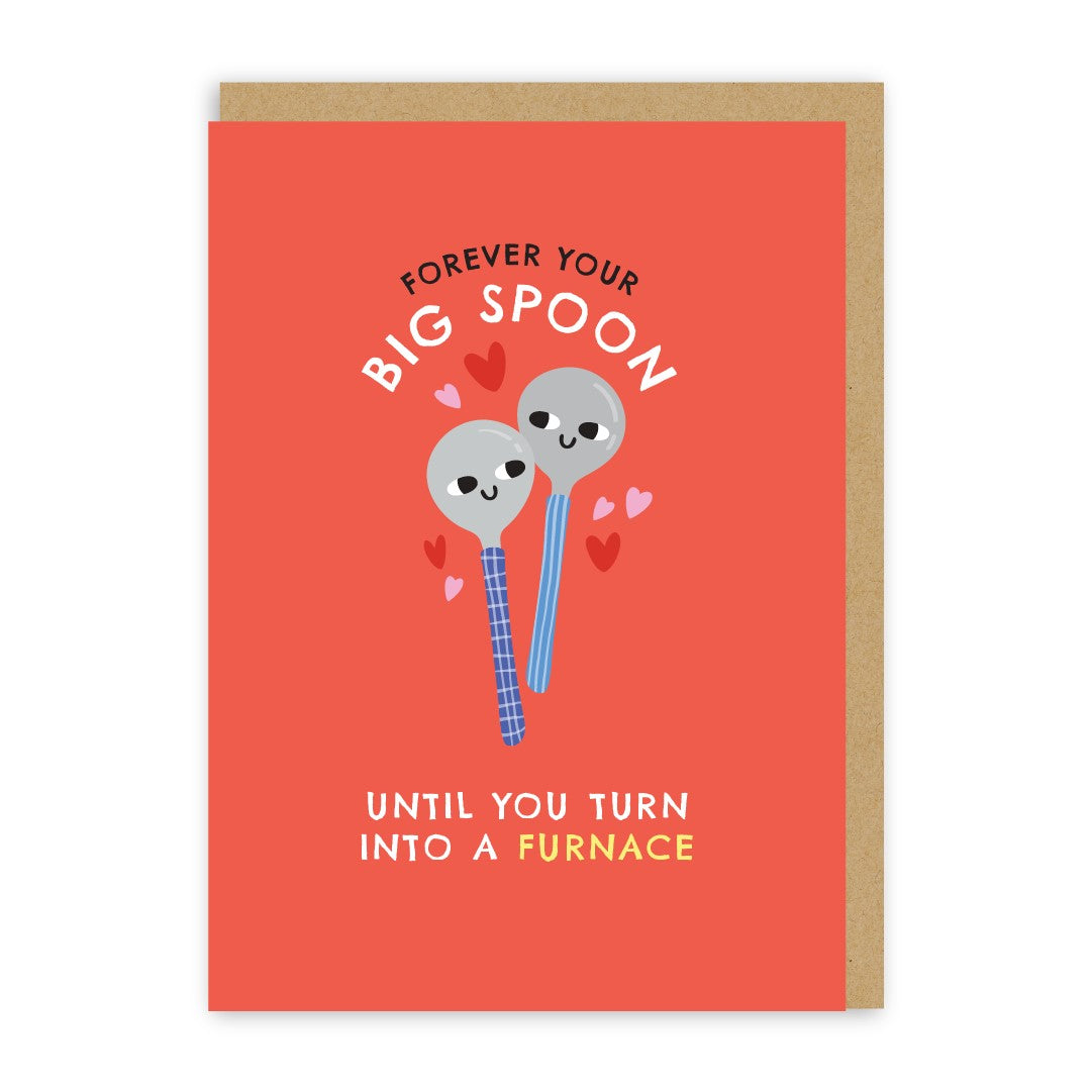 GC574-In Real Life-Big Spoon-Card-Love & Inside Jokes