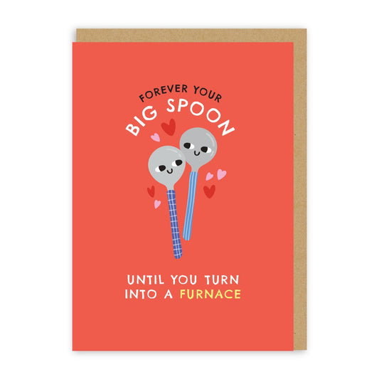 GC574-In Real Life-Big Spoon-Card-Love & Inside Jokes
