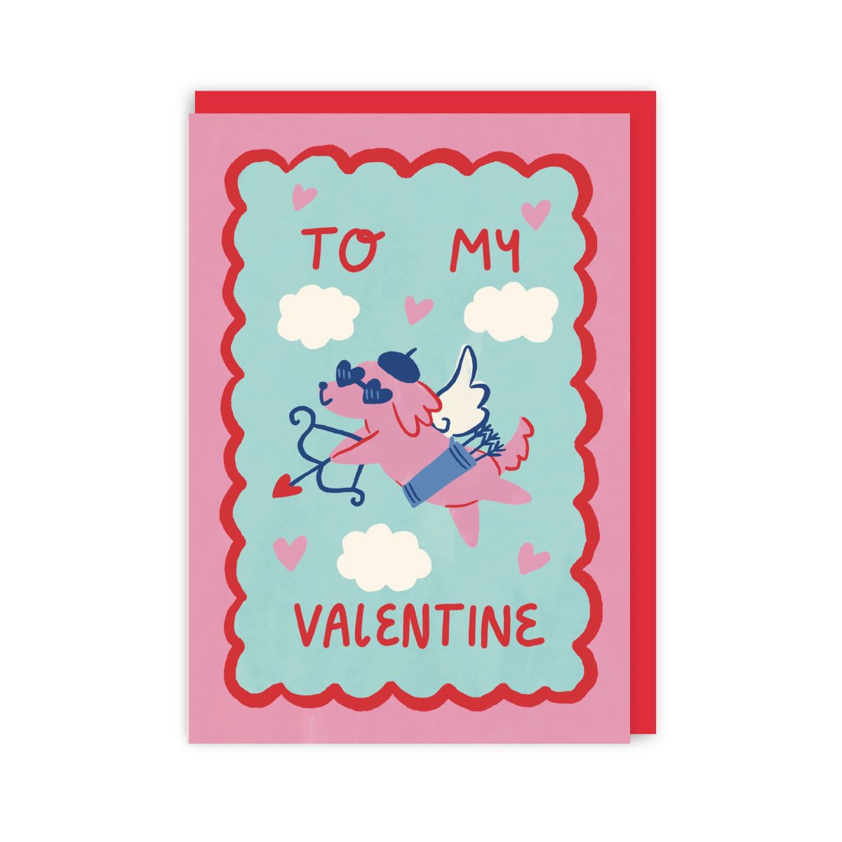 GC610-In Real Life-Cupid Dog-Card-