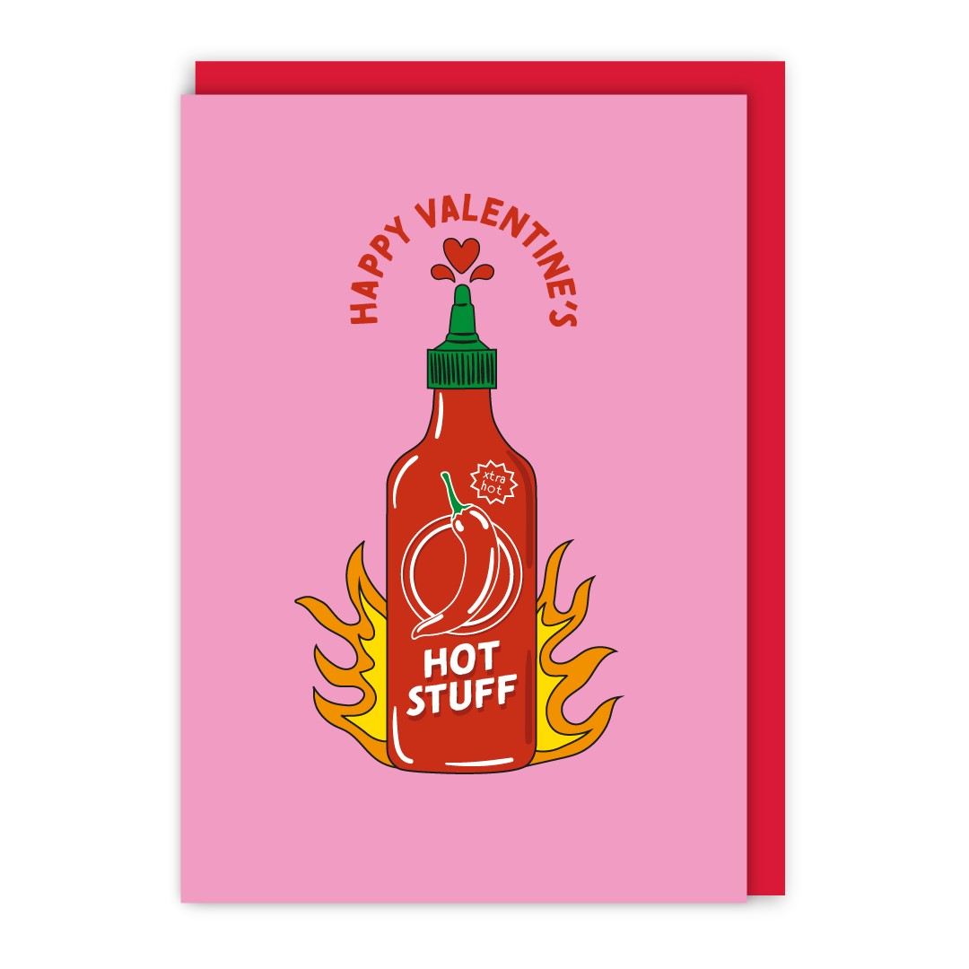 GC628-In Real Life-Hot Stuff-Card-What'S Your Flavour