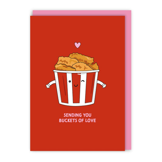 GC629-In Real Life-Buckets Of Love-Card-What'S Your Flavour