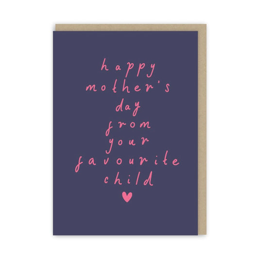 GC638-In Real Life-Favourite Child-Card-