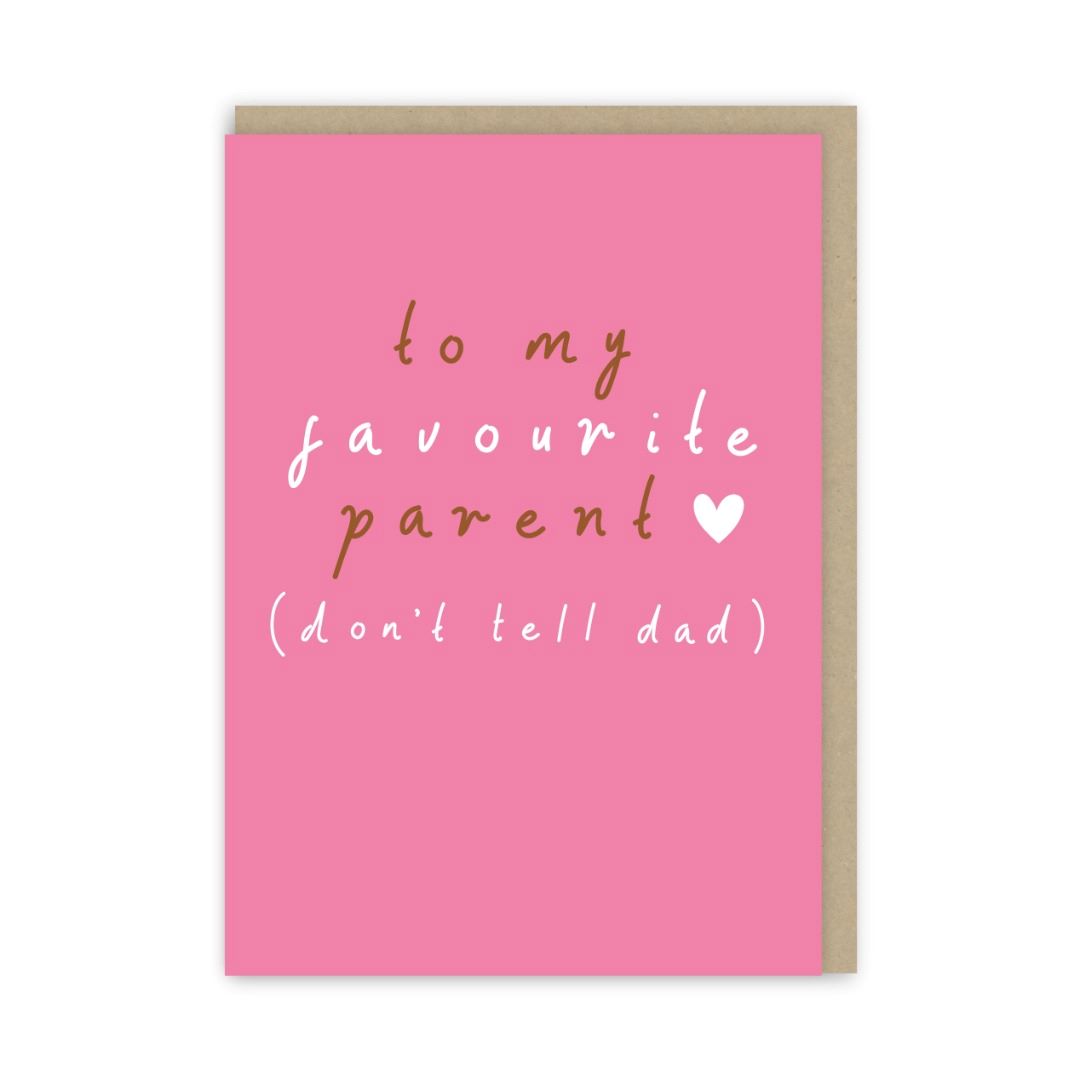 GC643-In Real Life-Favourite Parent-Card-